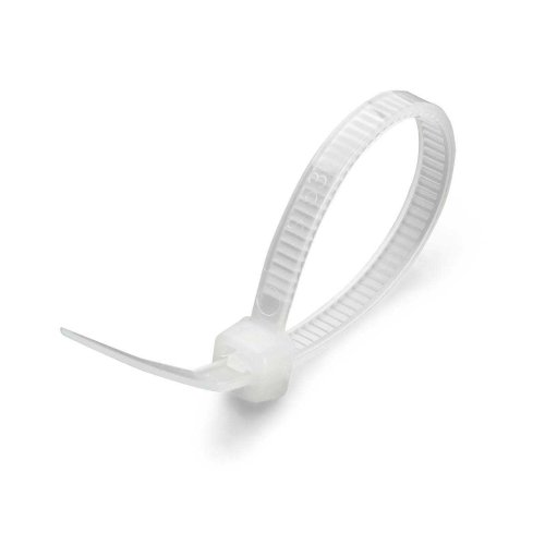 Стяжки нейлоновые Fortisflex КСТ 5*200 (б) (100шт.) термостойкий картинка